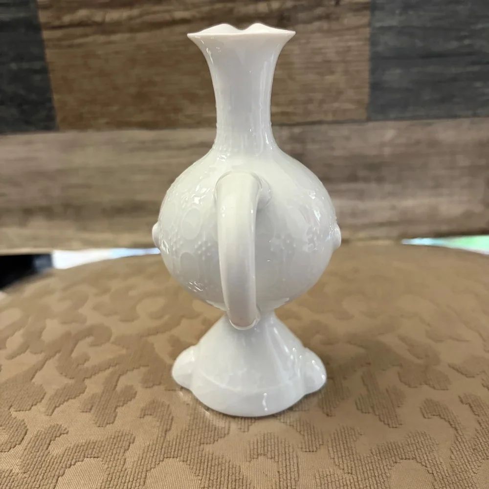 Rosenthal Studio-Linie Bjorn Wiinblad Magic Flute White Porcelain Face Pitcher